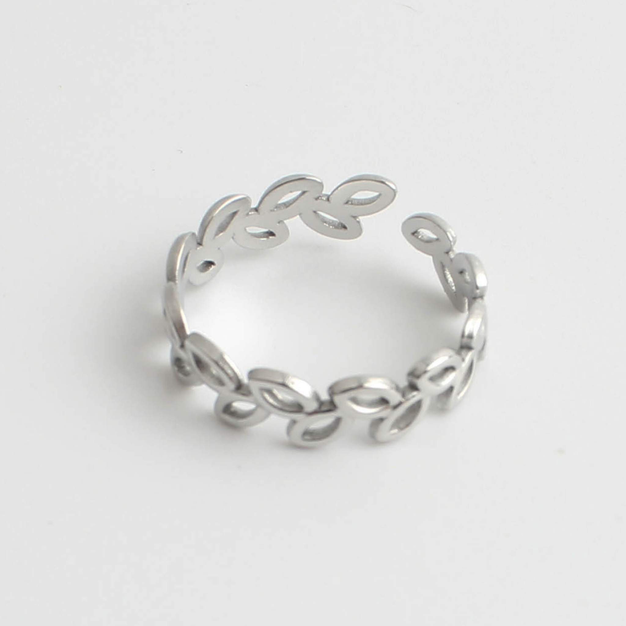 Novia - Ring - Edelstahl - Verstellbar