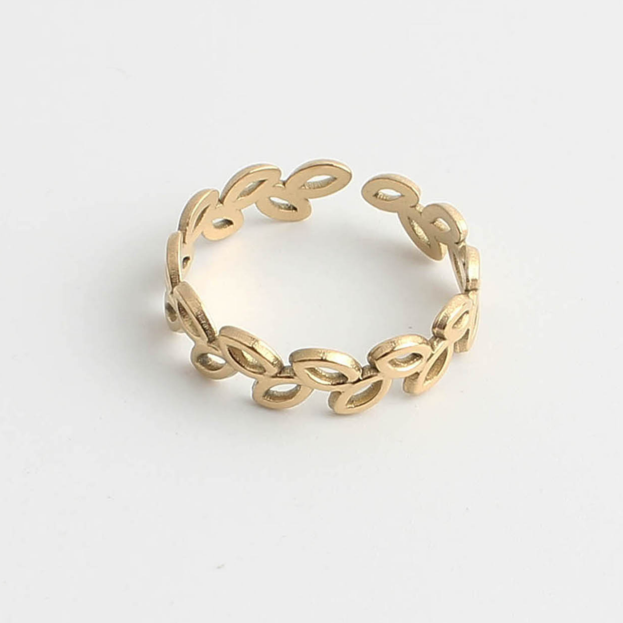 Novia - Ring - Edelstahl - Verstellbar