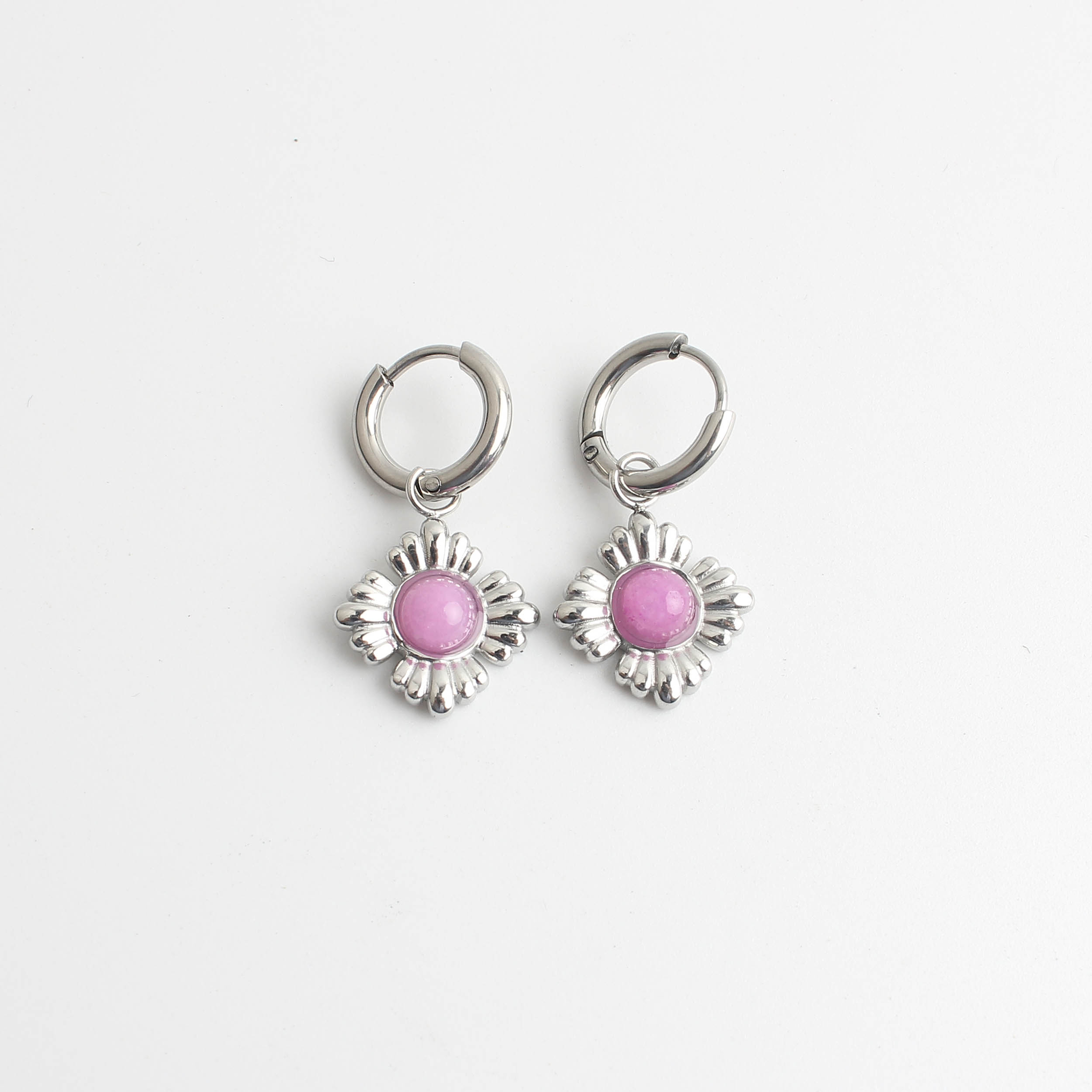 Riley - Boucles d'oreilles - Acier inoxydable