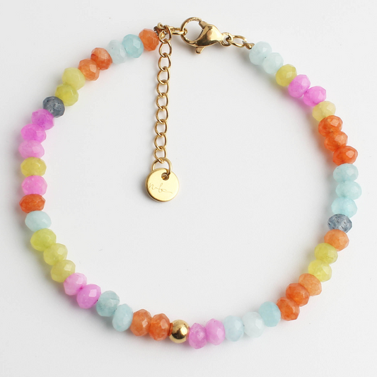 Rosa - Pulsera - Acero inoxidable