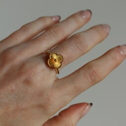 Rosie - Ring - Edelstahl - verstellbar