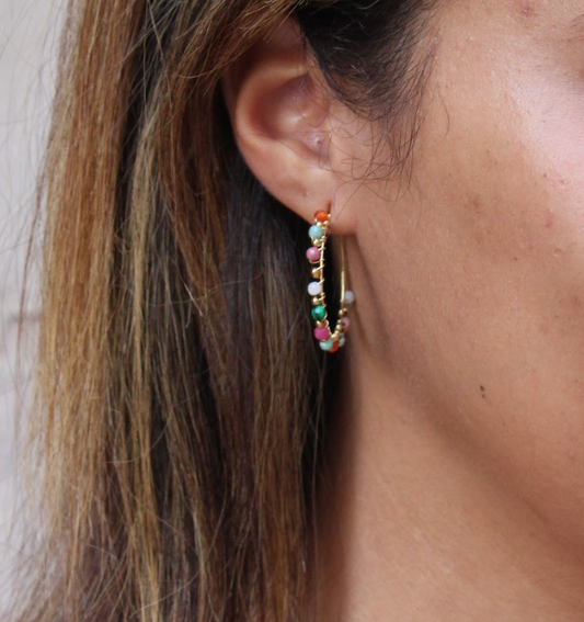 Sandy - Pendientes - Acero inoxidable