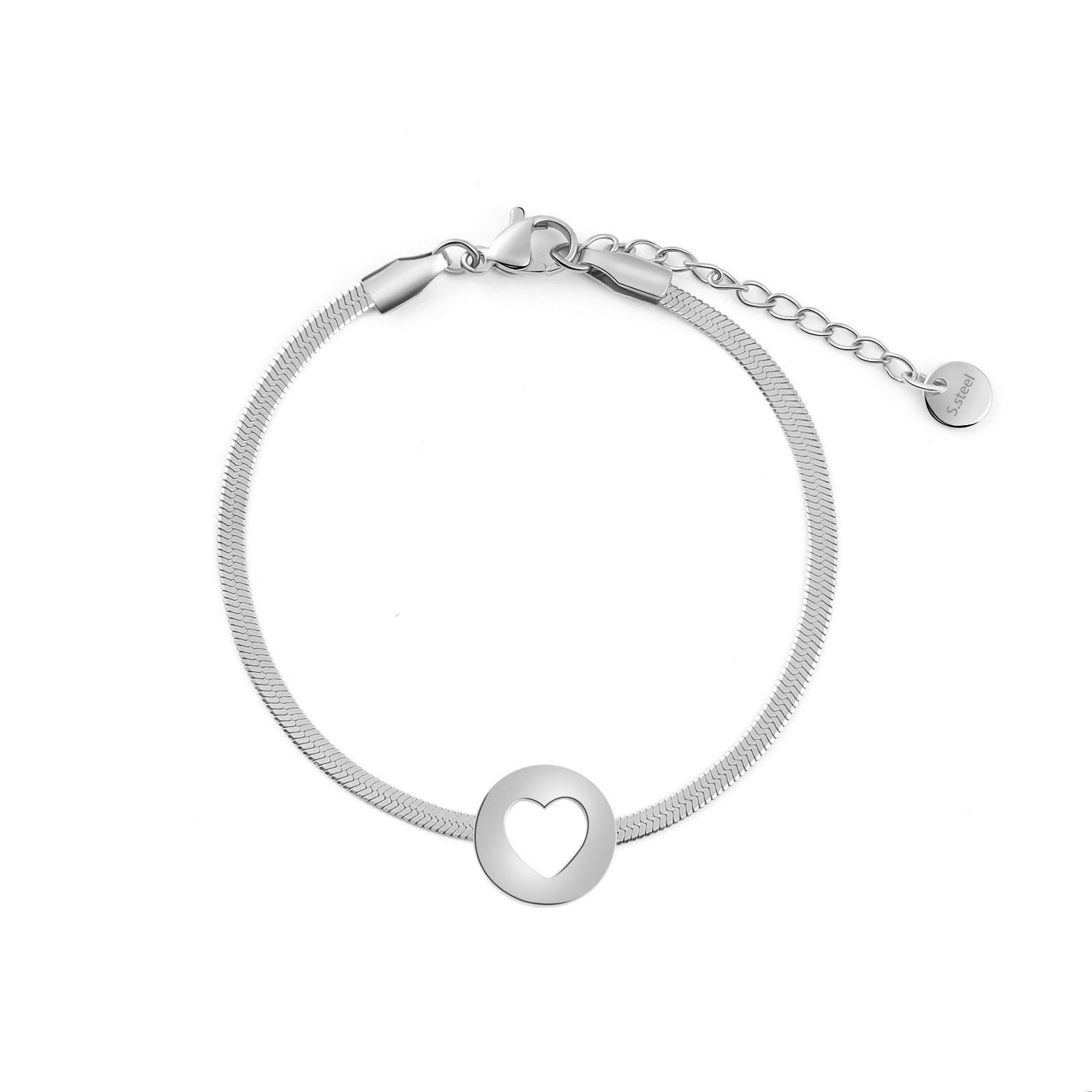 Amore senza fine - Bracciale - Set - Acciaio inossidabile