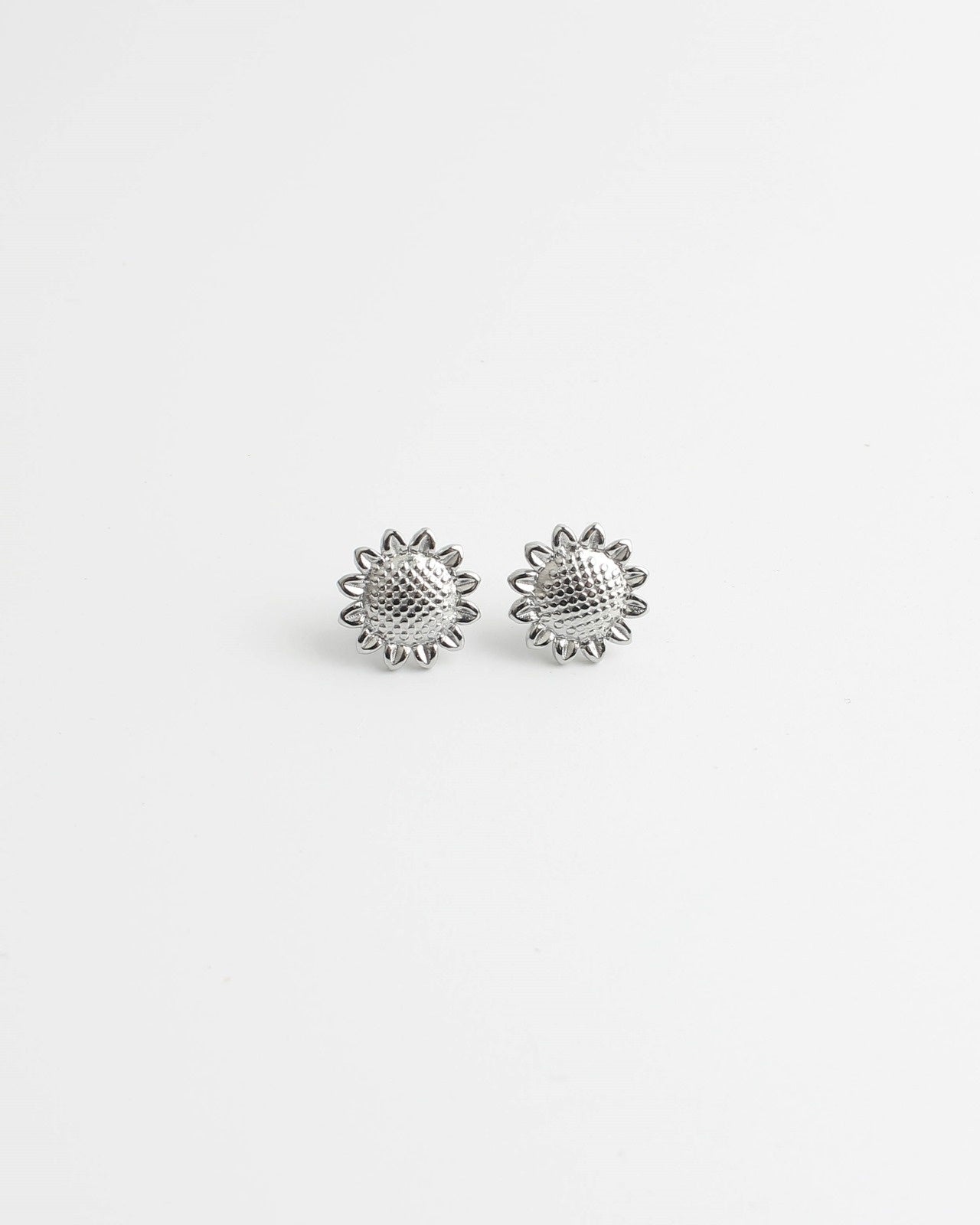 Sunny Flower - Pendientes - Acero inoxidable